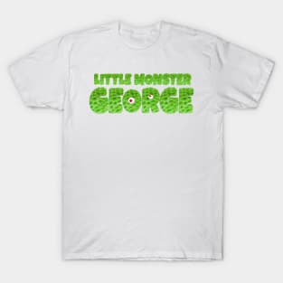 Little Monster George Fun Furry Design T-Shirt